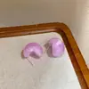Caramelo de Burbuja~Aretes Redondos Amarillos de Verano, Aretes Dulces, Aretes de Diseño Nicho, Aretes de Alta Gama para Mujer