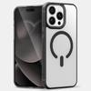 Nova Capa de Celular Magnética Ice Mist Ultrafina para iPhone 16 para Apple 16pro Capa Protetora Transparente Fosca