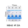 Interruptor Automático Chint Nxb-64 Control de Interfaz Micro Interruptor de Aire Tipo C Pequeño Fabricante Venta Directa Interruptor Interruptor de Aire