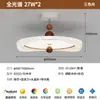 Nueva lámpara de techo para dormitorio en Zhongshan, luz vintage estilo crema para dormitorio principal, lámpara de habitación retro francesa, lámpara semi-colgante para estudio