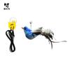 Amo simulación de pájaros voladores llamada sonido de pájaros juguetes de peluche se pueden colgar puerta gato juguetes eléctricos auto hola juguetes aburridos para gatos