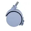 Rueda Universal de 1.5 Pulgadas con Freno Rueda Giratoria Estante de Almacenamiento con Ruedas Rueda Silenciosa Resistente al Desgaste para Carrito