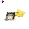 Insignia de Celebración de Aniversario Corporativo de Long Zhiyu Logo de Empresa Personalizado Broche de Aleación de Zinc Pintado Insignia de Empleado Personalizada