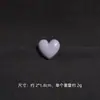 Lindo Estilo Japonés Corazón Rojo Corazón Corazón Corazón Broche con Forma de Corazón Insignia de Dibujos Animados Insignia Botón Pin Accesorios para Zapatos de Estudiante para Mujer Bolsos