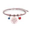 Pulsera Europea y Americana Transfronteriza Acero Inoxidable Pulsera Hueso de Serpiente Día del Maestro Manzana Conmemorativa Regalo Festivo Grabado Pulsera de Acero de Titanio
