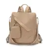Mochila de Temperamento a la Moda para Mujer 2026 Nuevo Estilo Versátil para Viaje Ligera Mochila para Dama Bolso Pequeño para el Trabajo y la Escuela
