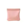 Bolsa de almacenamiento de metralla con cierre automático bolsa de cosméticos bolsa pequeña portátil para artículos varios boca de bolsa sobre rojo almacenamiento interior bolsa pequeña