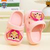 Sandalias y Pantuflas Infantiles del Equipo Wang Wang para Niñas de Verano para Interiores Zapatos de Agujeros Infantiles para Baño Pantuflas Antiderrapantes para Uso Exterior para Niños y Bebés