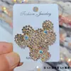 Broche de Mariposa Hueca con Diamantes AB Iridiscentes para Mujer, Pin de Mariposa de Diamantes Lujoso a Todo Color para Trajes y Abrigos, Broche Elegante y Lujoso