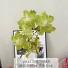 Flor Grande de Orquídea Phalaenopsis Artificial, Orquídea Mariposa, Flor de Orquídea para Decoración de Entrada y Sala de Estar, Decoración de Arreglo Floral de Boda, Flor Artificial de Eva