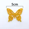 1.5cm Año Nuevo fuente de purpurina palabra de bendición pequeña hecho a mano diy accesorio de pinza para el pelo infantil antiguo material de decoración de lazo