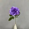 Flor de simulación rosa individual mesa sala de estar hogar flor decorativa flor artificial lujo cruzado accesorios de fotografía para sesión de fotos arreglo de rosas de boda