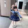 Vestido de Conejito Judy para Niños Cosplay Lolita Uniforme de Oficial de Policía para Niñas Bebé Primavera Verano Vestido Lolita Cumpleaños