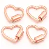 Hebilla de Conexión de Acero Inoxidable Corazón Pequeño Estrella de Cinco Puntas Ovalada Rectangular Galvanizado Conservante del Color Accesorios para Pulsera Collar DIY