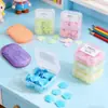 Hojuelas de Jabón Desechables, Caja Mini de Pétalos de Jabón para Viaje, Hojuelas de Jabón de Manos Portátiles, Papel Jabón