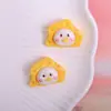 Mini Brinquedo de Comida Fofo Acessórios de Resina de Queijo DIY Presilhas de Cabelo para Crianças Patches para Sapatos Casa de Bonecas Pequenos Enfeites