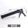 Pistola de Pegamento Blanda Cilíndrica Adhesivo Estructural Pistola de Pegamento Universal para el Hogar Pistola de Pegamento Estructural de Plástico Manual Transparente al por Mayor