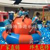 Juguete inflable banana boat de nieve balancín equipo para parque acuático infantil pato banana 3 personas