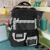 Mochila de Encaje con Forma de Estrella de Leche en Polvo Estilo Coreano con Ambiente de Bosque para Estudiantes de Secundaria, Preparatoria y Universidad