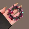 Elástico de Cabelo Tecido com Contas de Cristal Levemente Luxuoso e de Alta Qualidade para Mulheres, Novo Estilo 2026 Corda de Cabelo para Coque, Elástico Durável