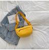 Bolso de Hombro Ligero Estilo Ins Bolso Dumpling Bolso de Hombro Moderno para Hombres y Mujeres Mismo Estilo Estilo Japonés Bolso Pequeño para Mujer Bolso Bandolera Simple y Moderno