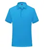 Camisas Polo de Verão Feitas Sob Medida para Uniformes de Trabalho, Camisas Bordadas de Manga Curta com Golas Reversíveis para Atividades em Grupo de Fábrica, Podem Ser Impressas com Logos