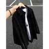 Camisa de manga larga a cuadros de alta gama, elegante y fresca para hombre, para primavera y otoño, camisa casual, chaqueta para hombre, estilo moderno y relajado