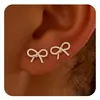 Pendientes Nuevos con Lazo Transfronterizos de Amazon, Pendientes Retro de Vacaciones Francesas, Modernos, Elegantes y Elegantes para Damas