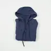 Ropa nueva de yoga otoño e invierno popular para mujer chaqueta con capucha de color liso cárdigan con capucha casual para deportes running nocturno yoga