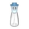 Botella rociadora de aceite a presión 562, botella para condimentos, a prueba de polvo, control de aceite, olla de aceite de vidrio, olla rociadora de aceite para barbacoa de gran diámetro