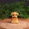 Nuevo Talla en Madera de Ciprés de Acantilado Animales del Zodiaco Chino Juguete Portátil Artículo de Mano Animal de Madera Maciza Lindo Chino Adorno Pequeño de Escritorio