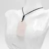 Collar de piedra semipreciosa amatista piedra natural cadena para suéter cadena de suéter casual collar con colgante de jade colgante accesorios para joyería diy venta al por mayor