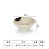 A5 Melamina Flor de Loto Verde Plástico Tazón Pequeño Restaurante Tazón de Arroz Tazón de Sopa Olla Caliente Tazón de Condimentos Tazón de Malatang Ramen