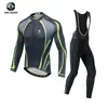 Xintown Acero Negro Ropa de Ciclismo de Otoño Nueva Ropa de Ciclismo Ropa de Ciclismo para Mujer de Otoño Traje Largo