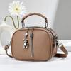 Cross-border Nova Borla Pequena Bolsa Redonda All-match Ombro Mão Bolsa Crossbody Popular Bolsa Feminina Pequena Bolsa de Moda de Nicho