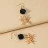 Aretes de Araña Calientes Exagerados Transfronterizos Aretes de Diseño Creativo de Araña Cool Callejero para Chica Oscura Accesorios de Halloween