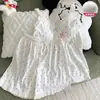 Pijama de Algodón Nube Nuevo Estilo de Verano para Mujer, Tirantes con Estampado de Estrellas, Pantalones Cortos con Almohadillas en el Pecho, Ropa de Abrigo Estilo Girly, Ropa para el Hogar