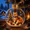 Novo Enfeite: Enfeite Diorama de Natal Brilhante