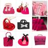 Bolsas de Regalo para el Festival del Bote del Dragón, Día del Maestro, Día de San Valentín, Día de la Madre Bolsas de Regalo, Bolsas de Tela de Fieltro, Bolsas de Mano para Regalo al por Mayor