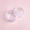 Caja de embalaje al por mayor de fábrica para joyería de uñas, caja de almacenamiento para aretes de perlas y pedrería, caja de embalaje con compartimento de plástico transparente