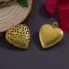 Patrón de Foto Transfronterizo Marco de Fotos en Forma de Corazón DIY Colgante de Caja de Fotos de Corazón Moda Retro Creativo Conmemoración de Pareja