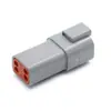 Dt04-4P Conector Automotivo Plug-In à Prova d'Água Terminal Plug-In Chicote Tipo Plug-In Conector Macho e Fêmea