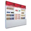 Gabinete para Tabaco Combinación Personalizada Gabinete de Exhibición de Tienda Especializada Gabinete Trasero Gabinete para Tabaco Gabinete Integrado de Caja Registradora para Supermercado Tienda de Conveniencia Estante de Exhibición