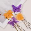 Molde de silicona para horquilla de cristal epoxi, para hacer tú mismo, con forma de espejo, flor, lazo, pendientes, hojas y colgantes.