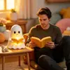 Bestseller Amazon Transfronteiriço Decoração Fofa de Quarto para Halloween Fantasma Lendo Luminária de Noite Ornamento