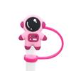 Nueva serie de astronautas tapa de pajita funda de pajita accesorios DIY funda de pajita decorativa caricatura creativa superventas