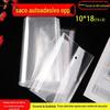 10*18cm Fabricante Local Saco Opp Transparente Auto-Adesivo Embalagem Cosmética Pulseira Colar Saco de Embalagem Plástico