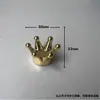 Manija de Corona Tapa de Taza de Cerámica Perla Superior de la Manija con Tornillos Utensilios de Cocina Accesorios para Muebles Accesorios Decorativos Hechos a Mano para Bricolaje