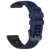 Atacado de Fábrica Adequado para Huawei, Xiaomi, Amazfit, Huami, Honor, Samsung, Garmin e Suunto Pulseiras de Relógio Bicolores de 22mm