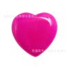 Joyería de comercio exterior adornos de cristal natural piedra con forma de corazón de 20 mm color gema de amor adornos Artesanía de cristal
